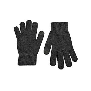 George Men's Knit Touch Gloves (Charcoal Grey)