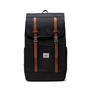 Herschel Retreat 23L Laptop Backpack (Black) $66 + Free Shipping
