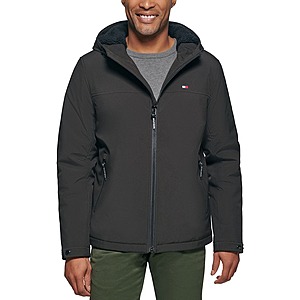 Tommy Hilfiger Men's Softshell Hooded Jacket (Limited Sizes & Colors) $31.50 + Free Pickup or Free S&H on