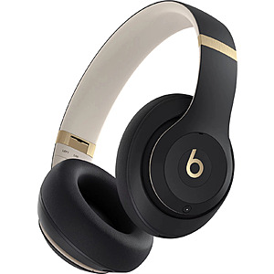 Beats Studio Pro Active Noise Cancelling Wireless Headphones (Black/ Gold) $160 + Free S&H