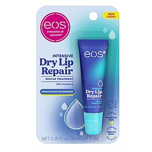 0.35-Ounce eos The Hero Extra Dry Lip Repair Treatment $2.58 w/ S&S + Free Shipping w/ Prime or on $35+