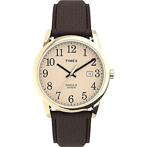 Timex Easy Reader 38mm Men's Watch (Brown) $22.50 + Free Shipping