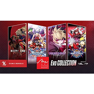 16-Item Arc System Works Bundle (PCDD): Guilty Gear, Blazblue CentralFiction & More