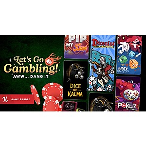 8-Item Let's Go Gambling Game Bundle (PC Digital Download)
