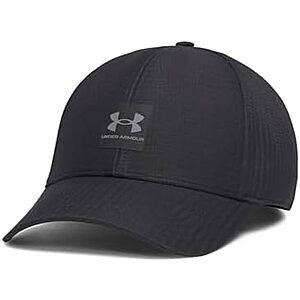 Under Armour Iso-Chill ArmourVent Stretch Fit Hat (Black/Castlerock)