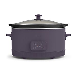 6-Qt bella Programmable Slow Cooker (Plum)