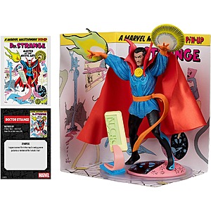 McFarlane Toys Marvel 8" Doctor Strange Collectible Figure w/ Scene $13 + Free S&H
