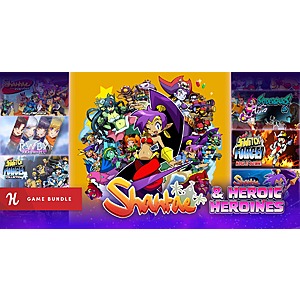 10-Item Shantae & Heroic Heroines Game Bundle (PC Digital Download)