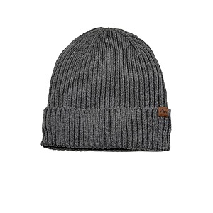 George Men's Ribbed Fleece-Lined Knit Beanie (2 Colors) from