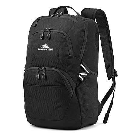 High Sierra Swoop Laptop Backpack With 17" Laptop Pocket, Black $15.29 + Free Shipping w/ Prime or on $35+