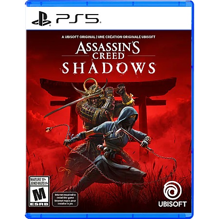 Assassin's Creed Shadows Standard Edition (PlayStation 5) $34.99 + Free Shipping