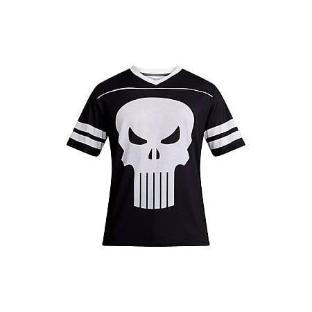 Marvel Punisher Men's & Big Men's Graphic Mesh Soccer Jersey (XS - M) $3 + Free S&H w/ Walmart+ or on $35+