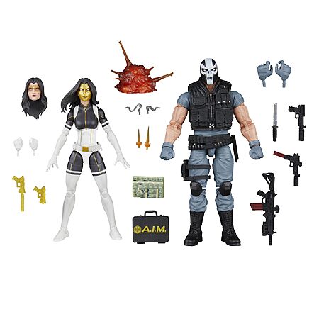 6" Scale Marvel Legends Series: Super-Villains Madame Masque & Crossbones Action Figures w/ Accessories  $38.05 + Free Shipping