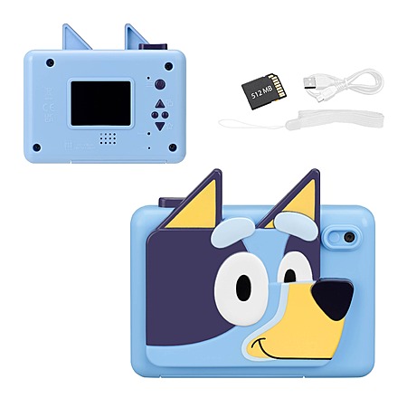 eKids Bluey Kids Digital Camera w/ SD Card $13.46 + Free Shipping w/ Walmart+ or on $35+