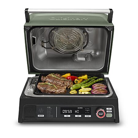Save 16% on Cuisinart FlavorBoost Grill & Smoker!