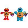 Just Play Sesame Street Elmo &amp;amp; Cookie Monster Small Halloween Plush 2-Pack, Sustainable Stuffed Animal, Soft Plushie, Kids Toys for Ages 18 Month $9
