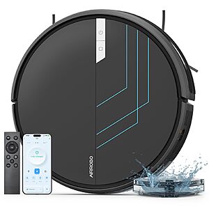 AIRROBO Robot Vacuum and Mop, 3000Pa Powerful Suction Robot Vacuum Cleaner with Self-Charging, Wi-Fi/App/Voice Control, Advanced Obstacle Avoidance $79.99