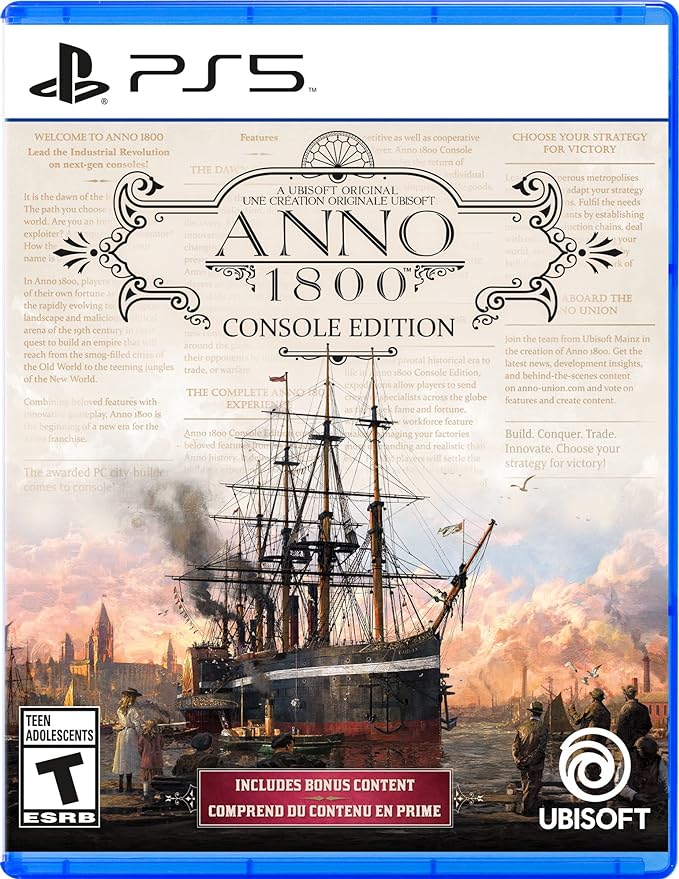 Anno 1800 for PS5 & Xbox Series X - $14.97 at Amazon & Walmart
