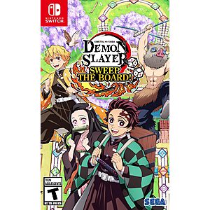Demon Slayer -Kimetsu no Yaiba- Sweep the Board! - Nintendo Switch $28.34