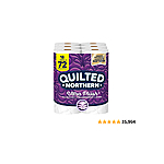Quilted Northern Ultra Plush Toilet Paper, 18 Mega Rolls = 72 Regular Rolls, 3-Ply Bath Tissue, 18 Count (Pack of 1) - $16.49