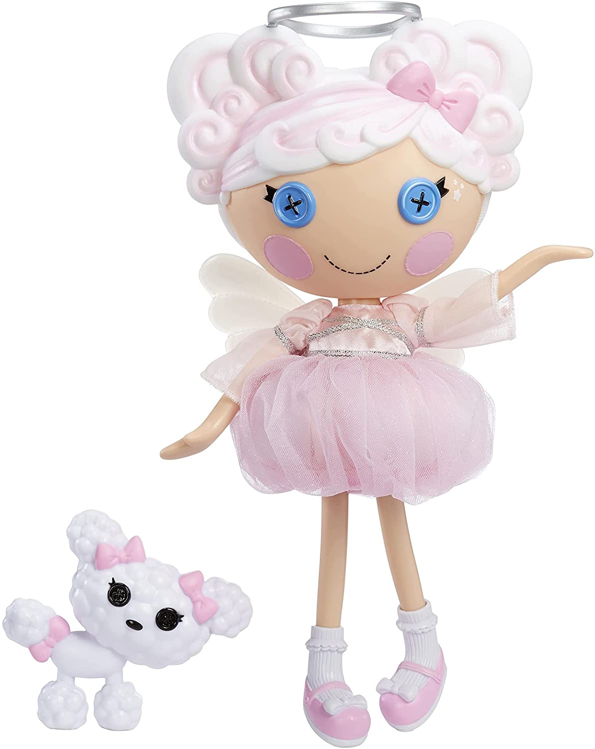 Lalaloopsy Cloud E. Sky 13" Doll & Pet Poodle, Angel Doll with White Hair $11.58 + free shipping w/ Prime or on $25+