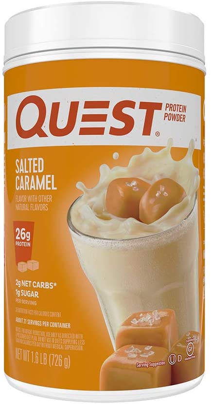 25.6oz. Quest Nutrition Salted Caramel Protein Powder $17.39