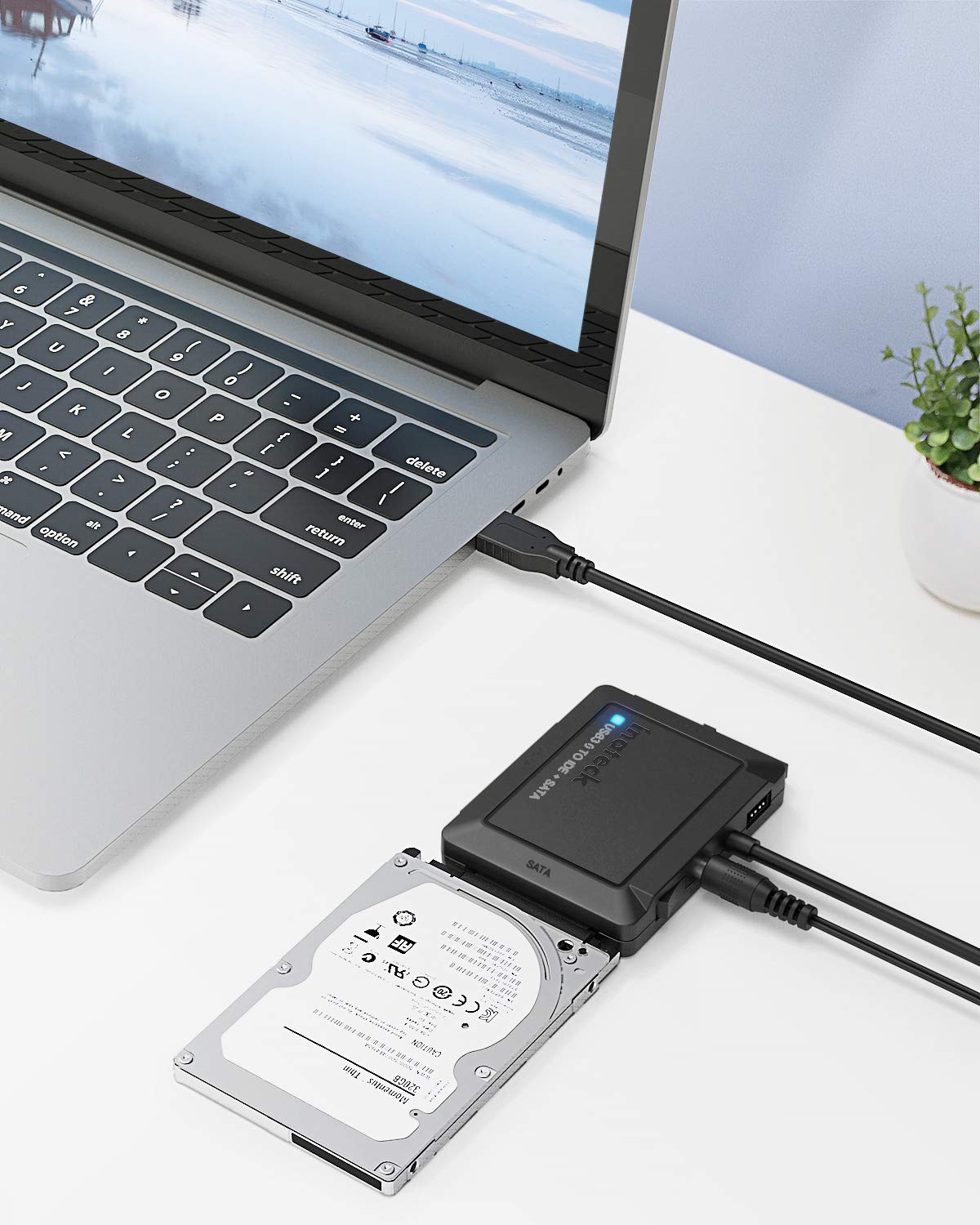 Inateck USB 3.0 to IDE/SATA External Hard Drive Reader Applicable to 2.