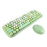 Mofii Candy XR 2.4G Wireless Keyboard&Mouse Combo Mixed Color for Laptop/PC Green $14.99