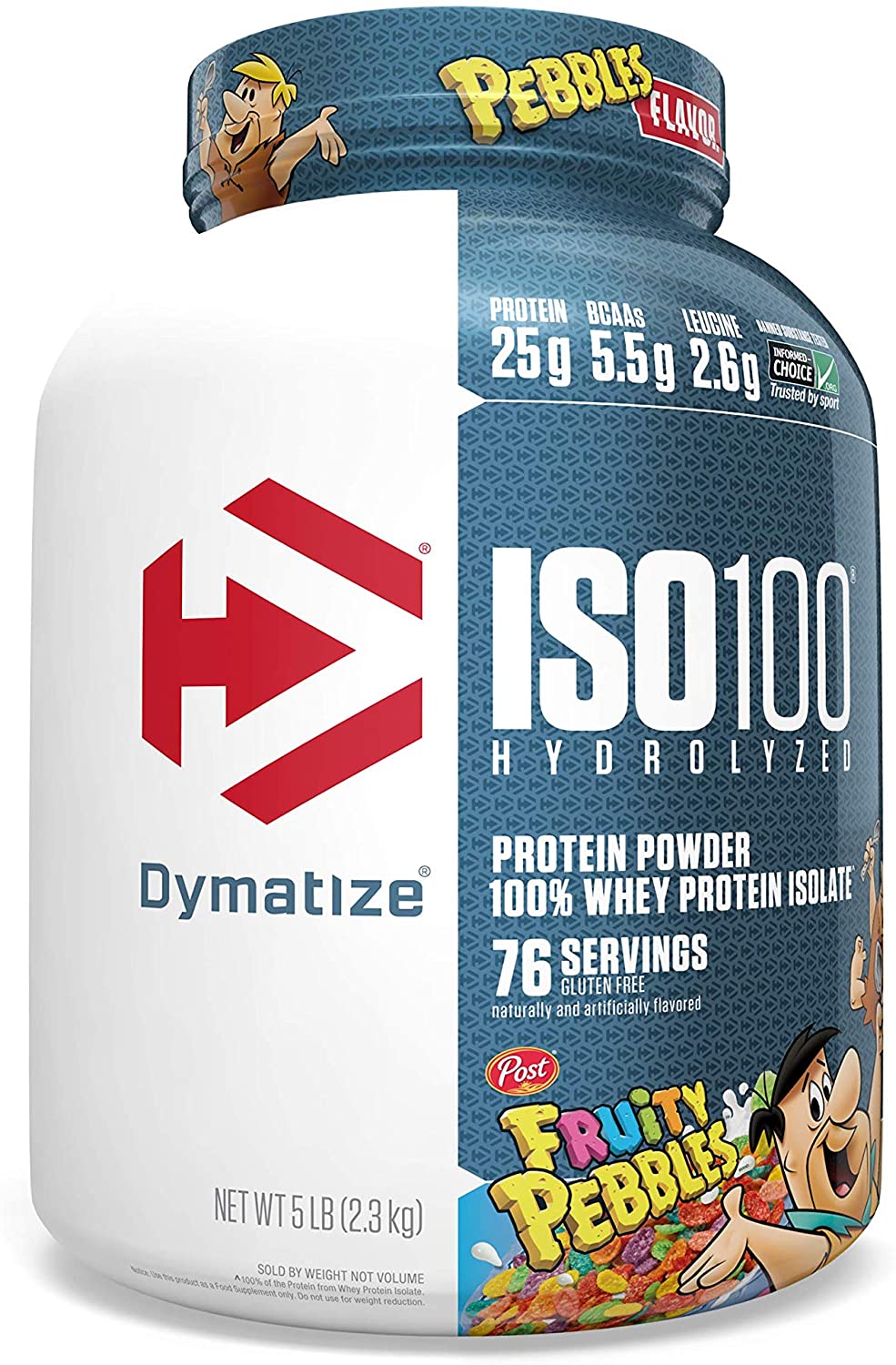 Dymatize ISO100 5 Pounds Fruity Pebbles $30.23 1st TIME S&S only YMMV