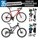 Performance Bicycle 35th Anniversary Road or Mountain Bike Giveaway