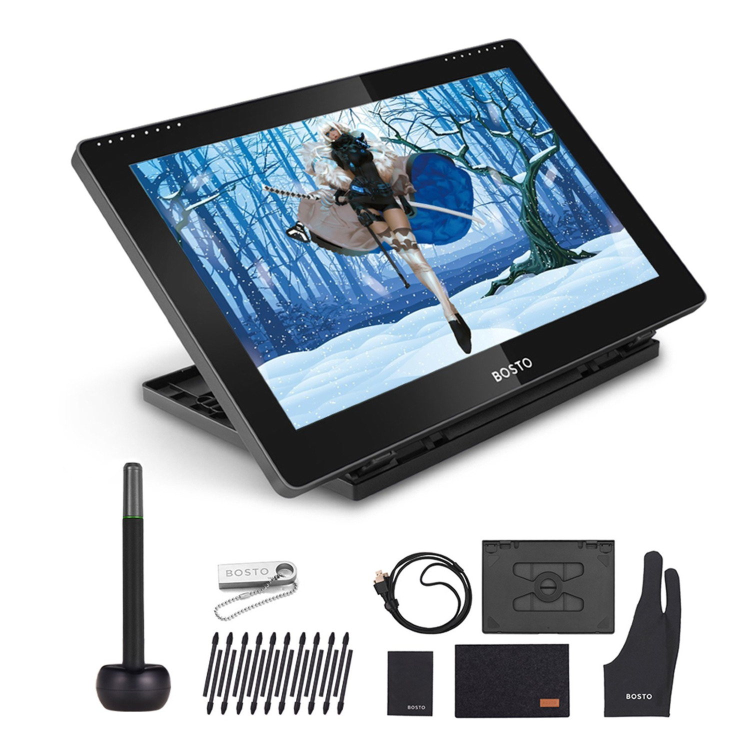 15.6" BOSTO BT-16HD H-IPS LCD Drawing Tablet $116 + Free Shipping