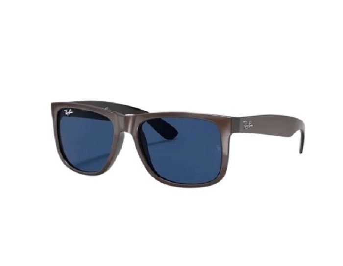 Men's Justin Brown Square Nylon Sunglasses (Dark Blue) $67 & More + Free Shipping