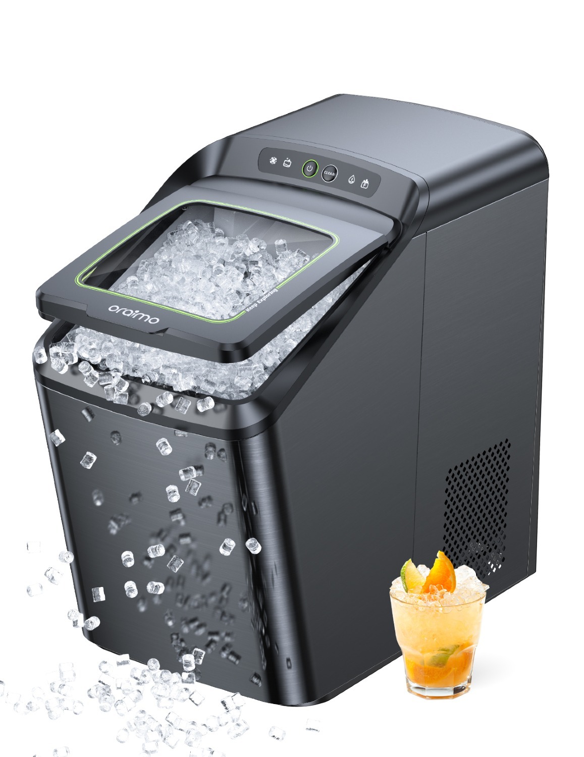3Qt Oraimo Nugget Ice Maker 280 + Free Shipping