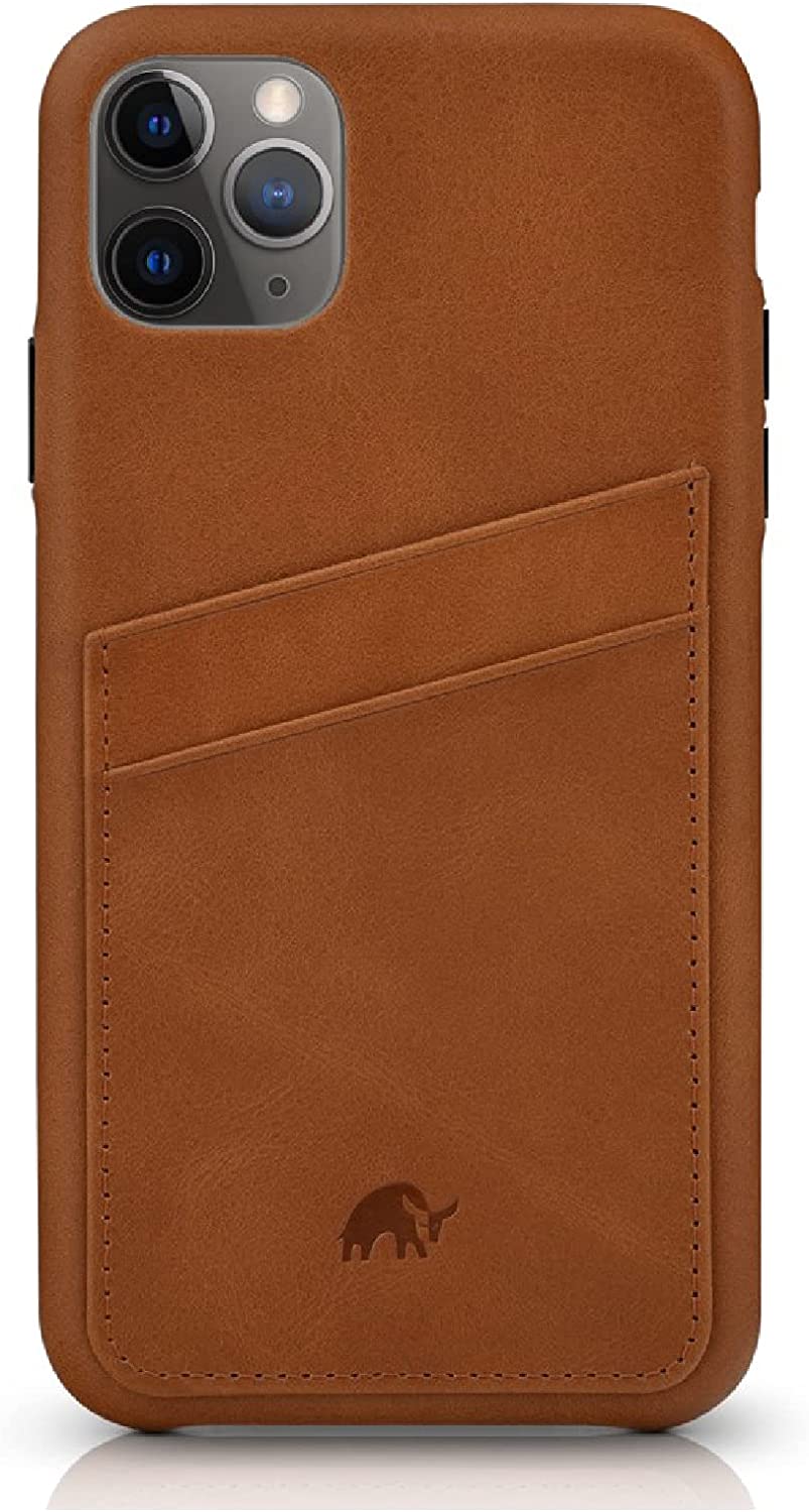 Bullstrap iPhone Leather Case w/ Optional Card Slot (iPhone 11's, X's, SE's, & select 12's/Various Colors) $10 + $5 Shipping