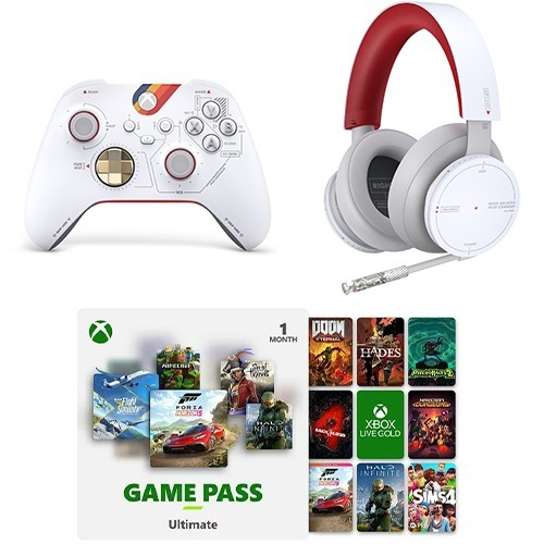 Xbox Starfield Collectors Edition Wireless Headset, Xbox Starfield Collectors Edition Wireless Controller, Microsoft Xbox Game Pass Ultimate 1 Month Membership $200 + Free Shipping