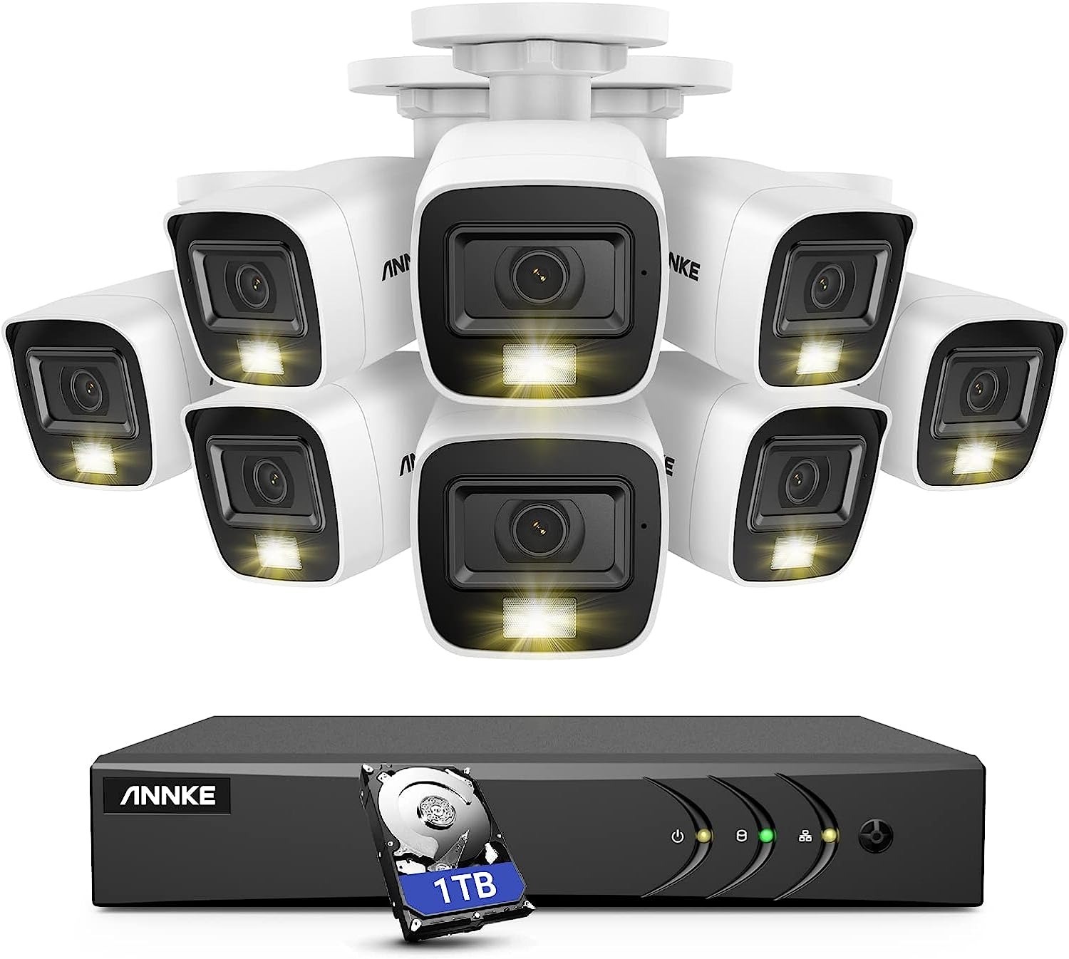 Prime Members: ANNKE Amazon Home Wired Camera Security System with Audio $240 + Free Shipping