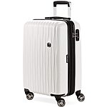 19&quot; SwissGear Energie Hardside Luggage Carry-On Luggage With Spinner Wheels &amp; TSA Lock (White) $82.29 + Free Shipping