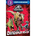 Jurassic World Step into Reading Books BOGO 50% Off: Dinosaur Rescue! (Jurassic World: Fallen Kingdom) $4.74 &amp; More + Free Shipping w/ Prime or $25+ orders