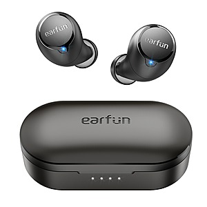 EarFun Free 1S Wireless Earbuds W 30Hrs Playtime App Customize