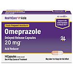 HealthCareAisle Omeprazole (Acid Reducer) 20 mg, 42 Capsules $10.08