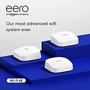 Amazon eero Pro 6E mesh Wi-Fi System $419