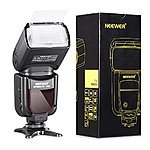 Neewer 750II TTL Flash Speedlite with LCD Display for Nikon, Lightning Deal $42.23