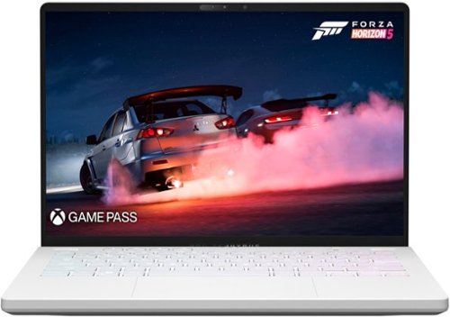 ASUS - ROG Zephyrus 14" WQXGA 120Hz Gaming Laptop - AMD Ryzen 9 - 16GB DDR5 Memory - AMD Radeon RX 6800S - 1TB PCIe 4.0 SSD - Moonlight White $1065.99