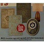 AAFES Cyber Monday: All Karastan Rugs And Rug Pads And Select Home Decor. - Save 25%