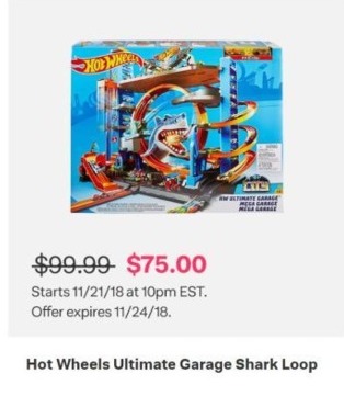 hot wheels shark loop