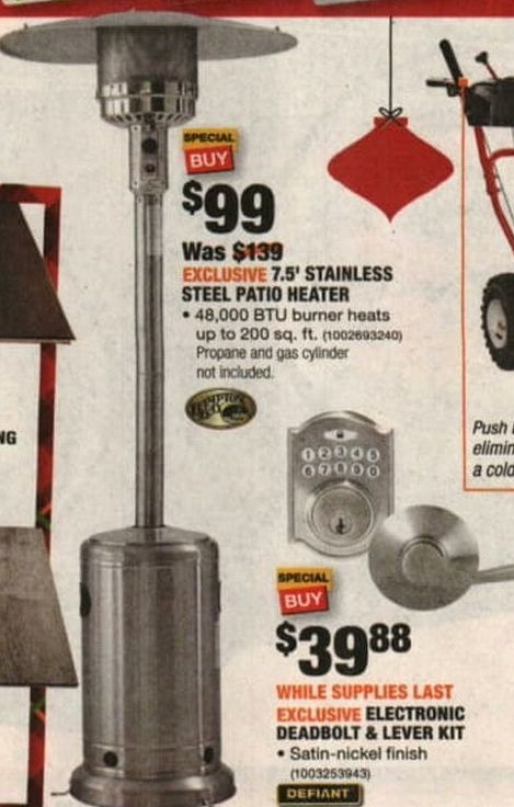Home Depot Patio Heaters 4 Rcfl Spider Web Co