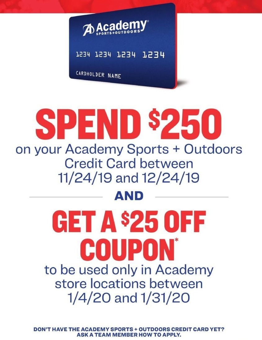 Academy Sports Outdoors Black Friday Spend 250 With Your