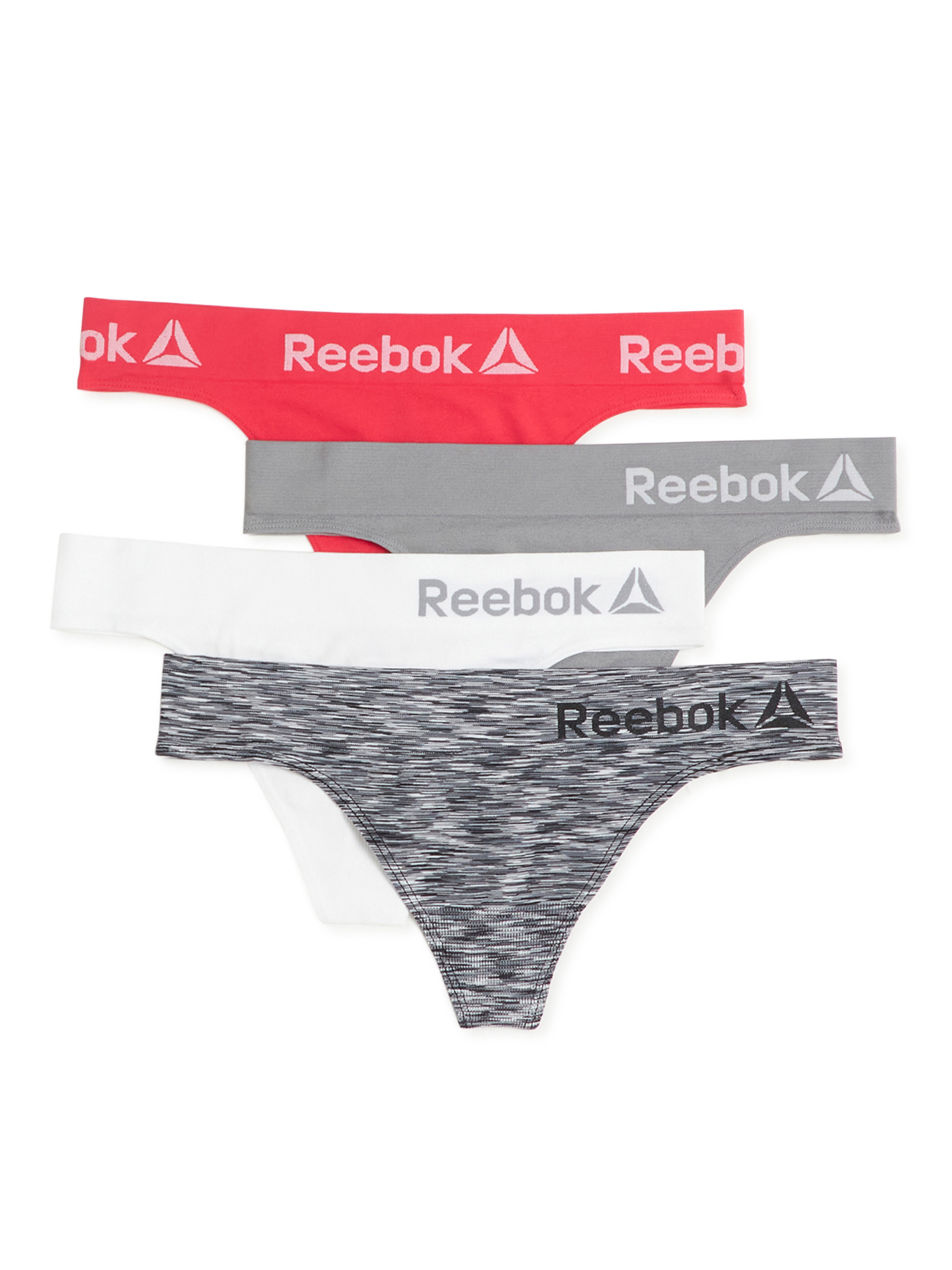 Reebok Women's Seamless Underwear - Hipster, Thong, & Boyshort Panties (4-pack) - $3 - Walmart In-store - YMMV