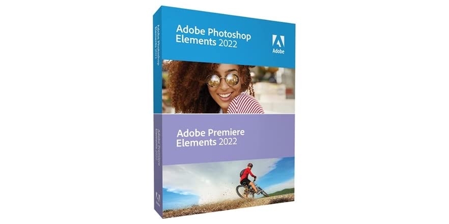 Adobe Photoshop Elements & Premiere Elements 2022 - $52