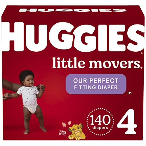 4 Packs Of Huggies Little Movers Baby Diapers as low as $63.07 after stacking promos